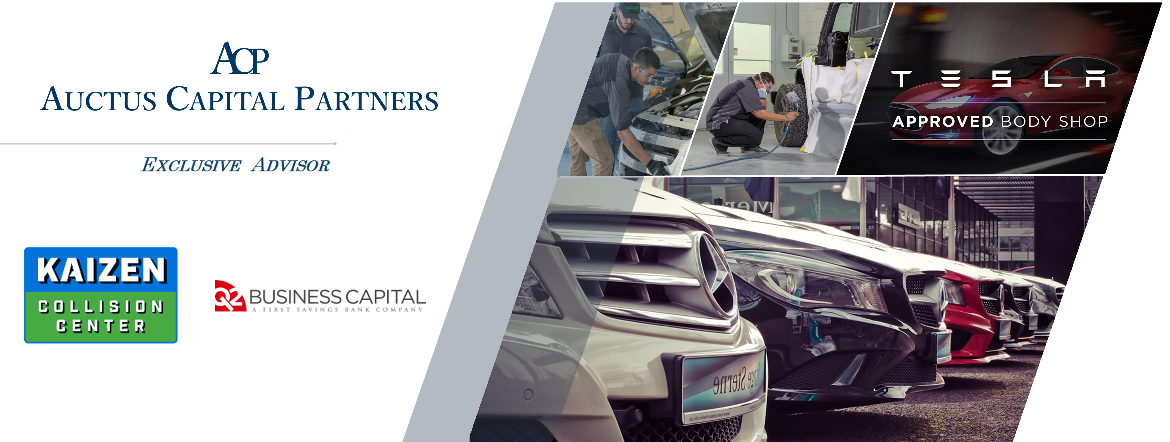 Auctus Advises Kaizen Collision Centers, Secures Capital from Q2 Business Capital for Debt Restructuring and Growth