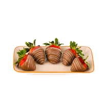 Chocolate Covered Strawberries Cone