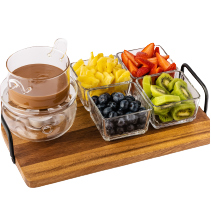 Fruit & Dip Plate (Fondue for 4 Persons)
