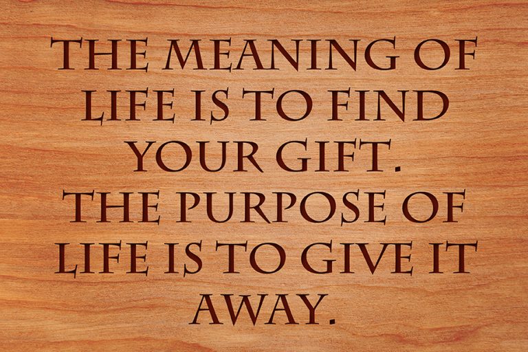 quote of lfe