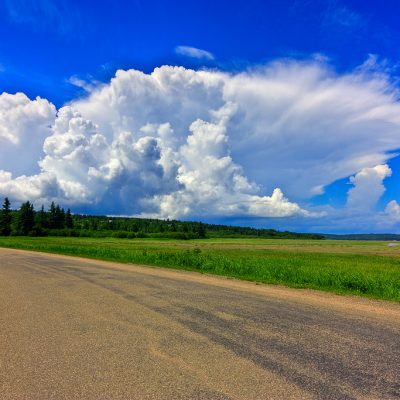 uncemented road