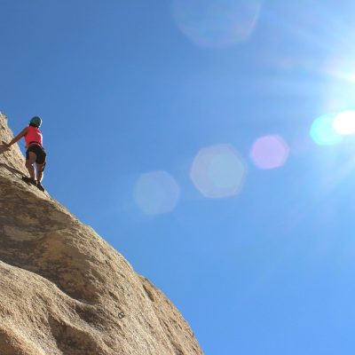 rock climbing