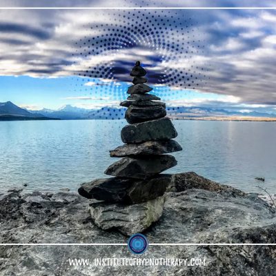 pile of rocks on river