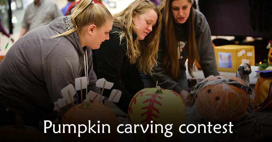Pumpkin carving contest