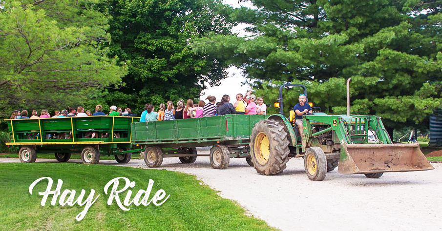 Hay Ride | Fall fundraising ideas