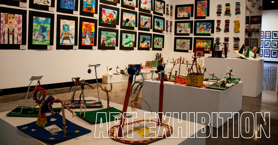Art Exhibition | back to school fundraising ideas
