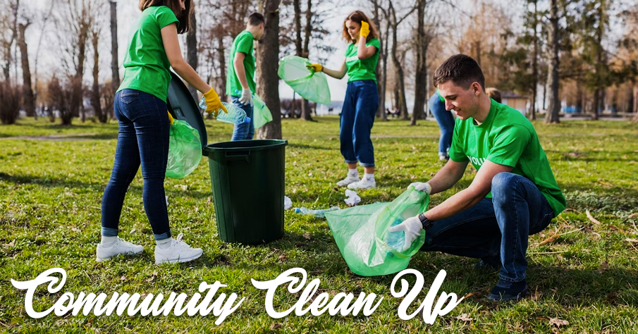 Community Clean Up | back to school fundraising ideas
