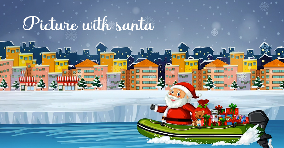 Picture with santa | Holiday fundraiser ideas