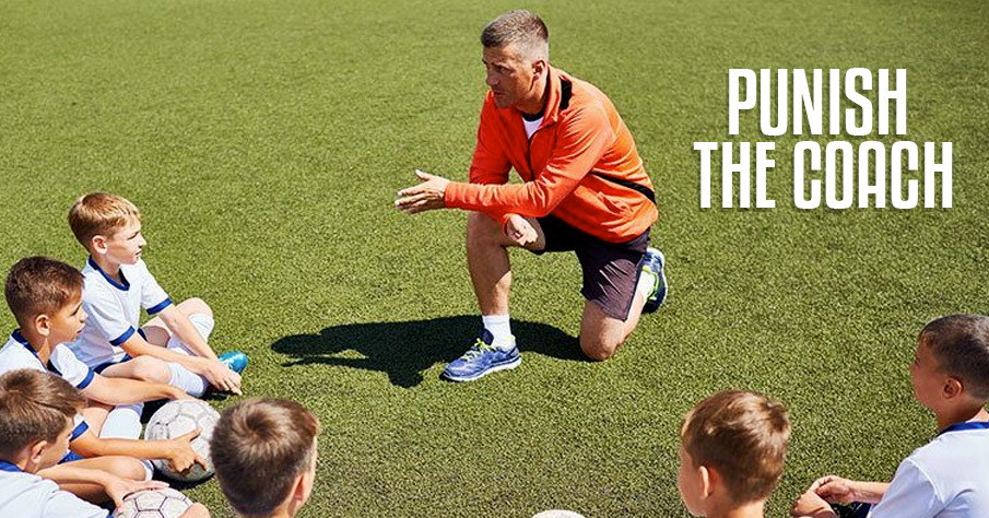 Punish The Coach | sports fundraising ideas