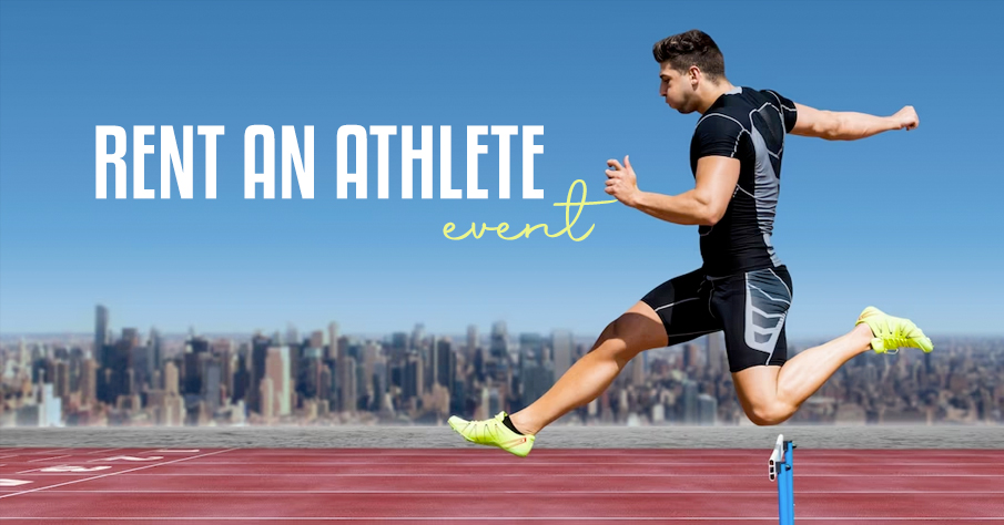 Rent an athlete | Sports fundraiser ideas 