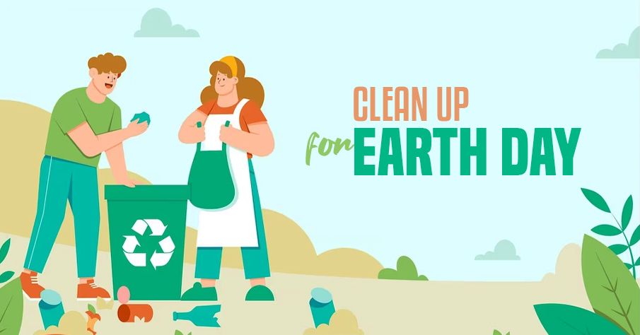 Clean Up For earth day | spring fundraiser ideas