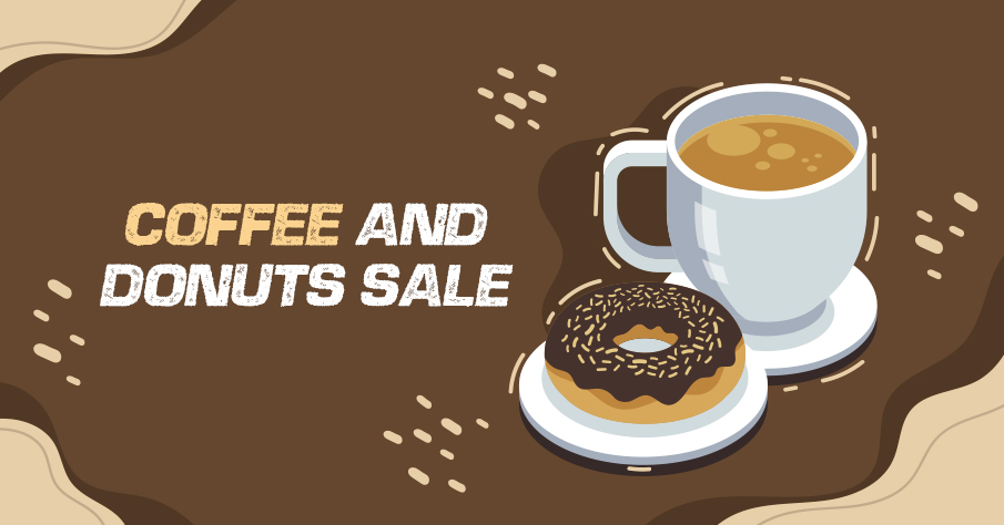 Coffee and Donuts sale fundraising ideas