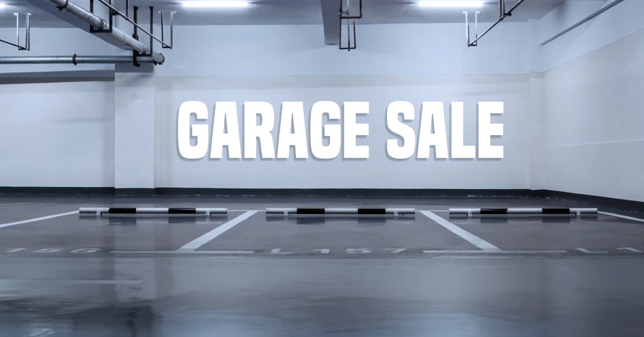Garage sale fundraising ideas