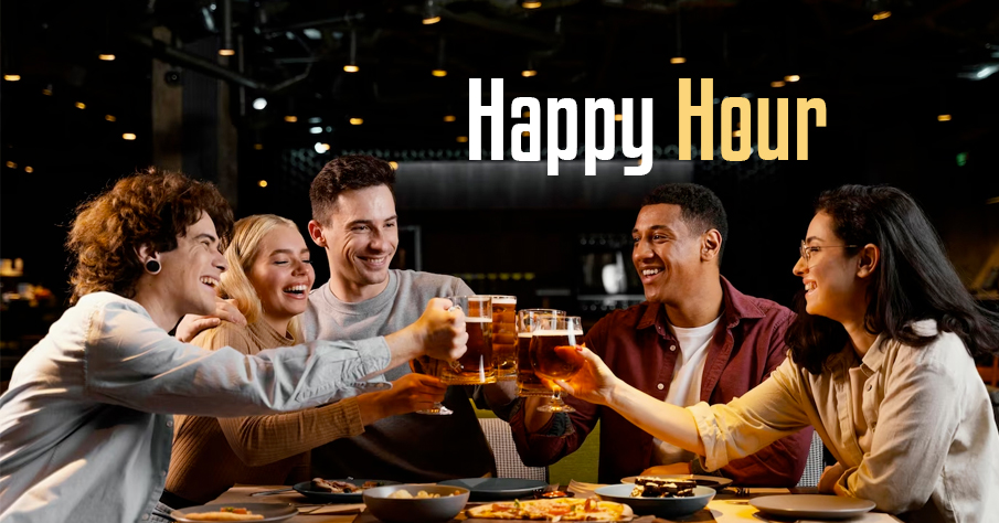 Happy hour fundraising ideas