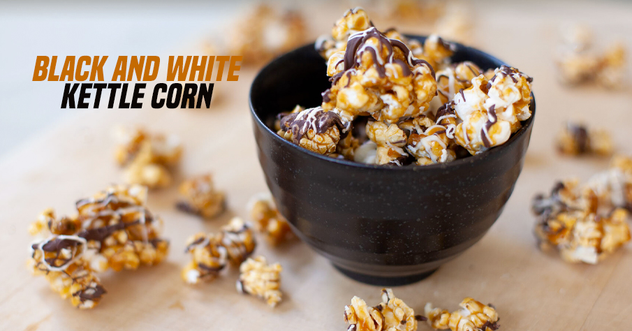 Black and White Kettle Corn Fund raising ideas