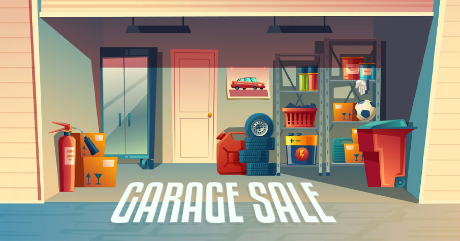 Garage-Sale | Club fundraising ideas
