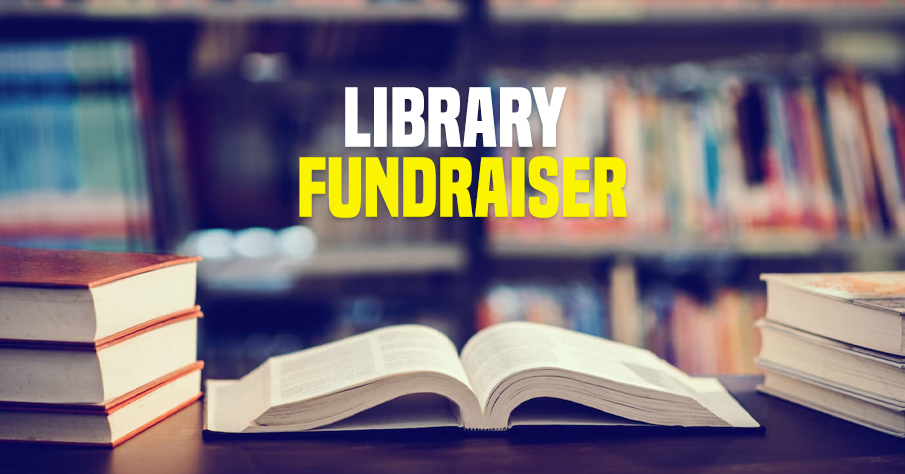 Library Fundraiser | elementary fundraiser idea
