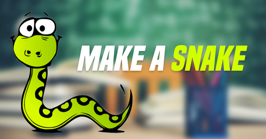 Make a snake | elementary fundraising ideas