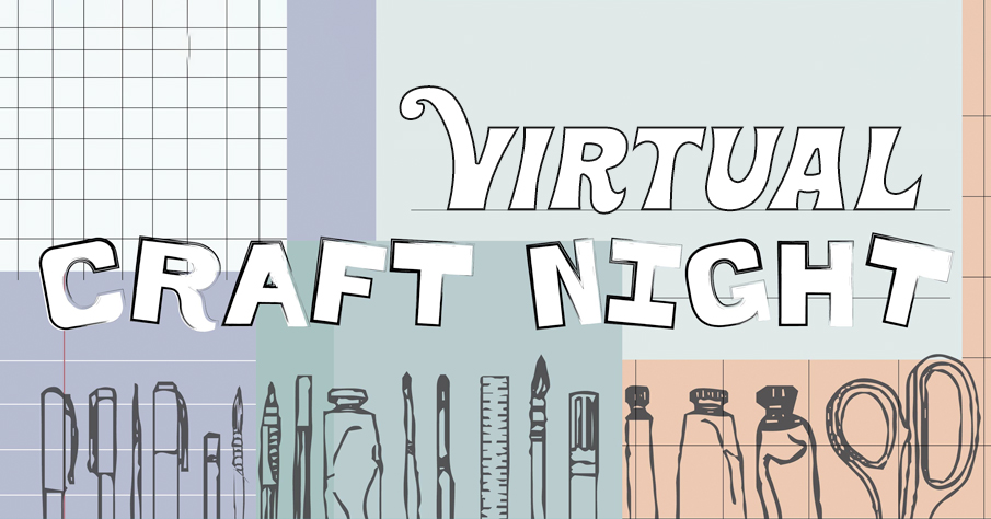 Virtual Craft Night | elementary fundraising ideas