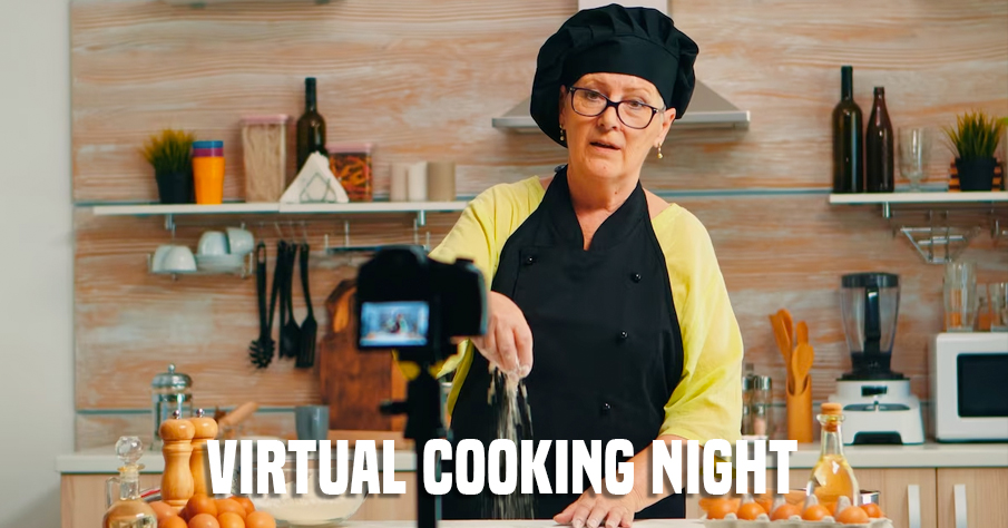 Virtual cooking Night | school fundraising ideas