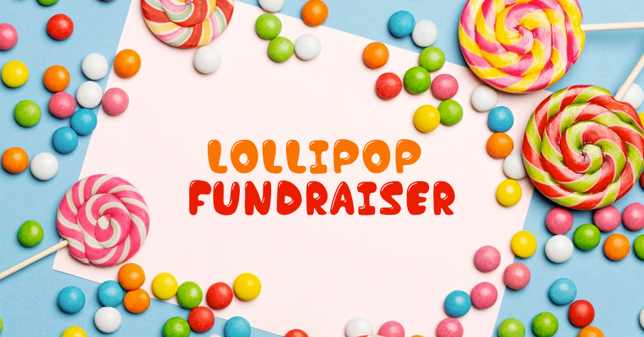 Lollipop fundraiser