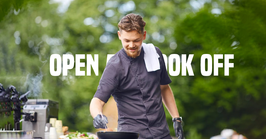 Open air cook fundraising