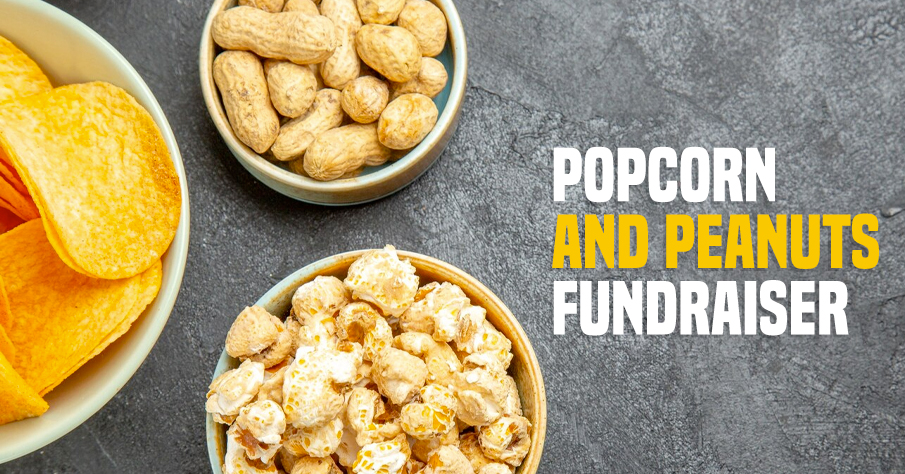 Popcorn and peanuts- fundraiser