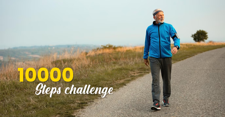 10000 Steps challenge | fundraising event ideas
