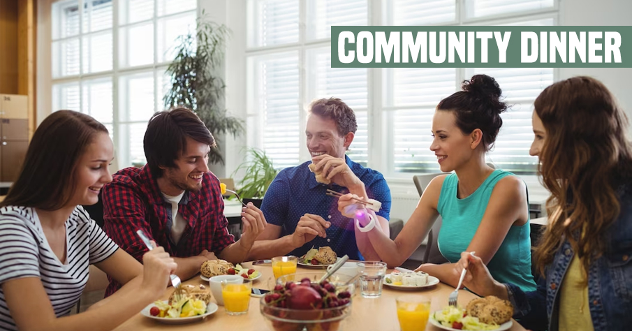 Community dinner | fundraiser event ideas