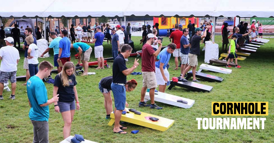 Cornhole tournament | fundraiser event ideas