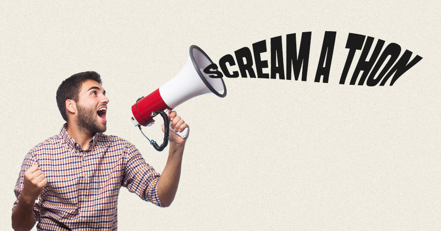 Scream a Thon | fundraising event ideas
