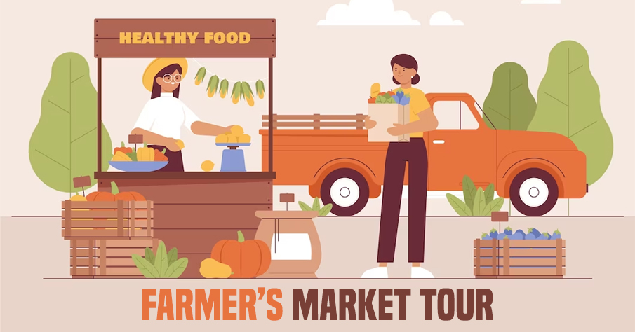 farmer’s Market tour | fundraiser event ideas
