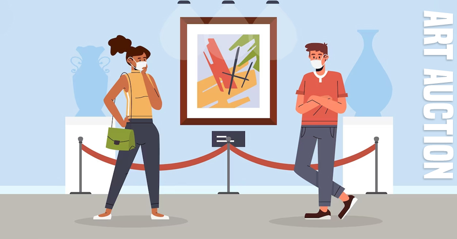 Art auction | prom fundraising ideas