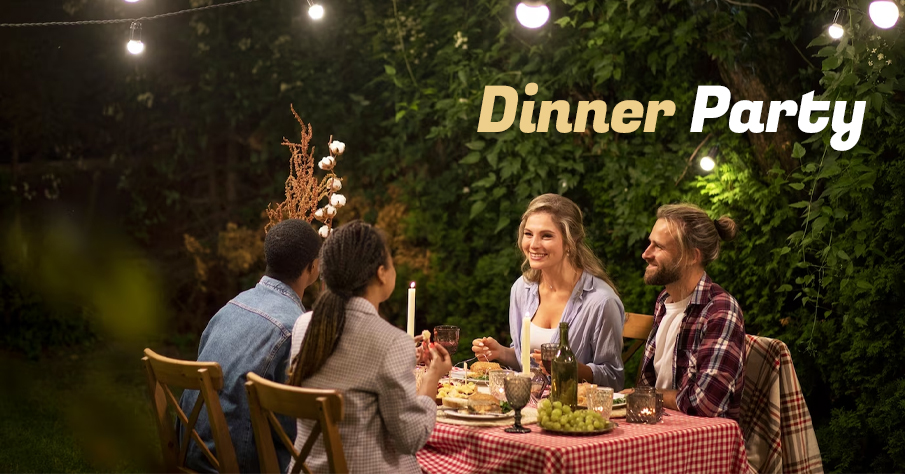 Dinner Party | individual fundraising ideas