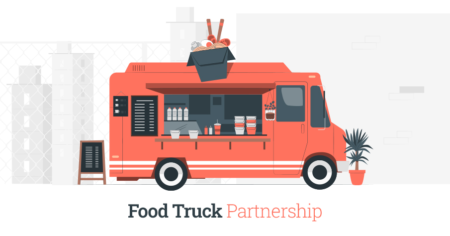 Food Truck Partnership | fundraising ideas for individuals
