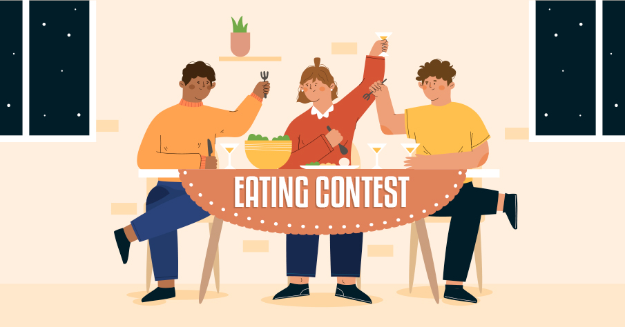 Eating Contest | fundraising ideas for nonprofits